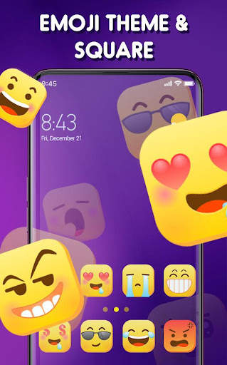 Cute Funny Emoji Themes screenshot 6