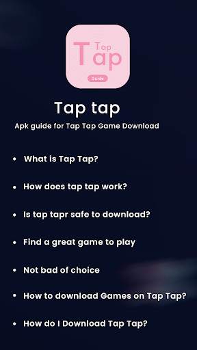 Tap tap Apk guide for Tap Tap Game Download screenshot 2
