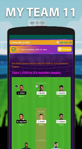 Dream Team 11 - Tips for Dream11 app & Prediction screenshot 3