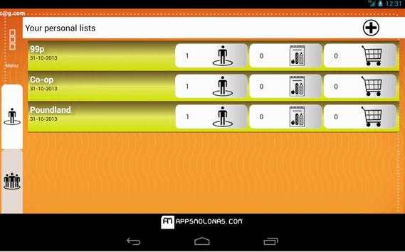 LA LISTA shared shopping list screenshot 12