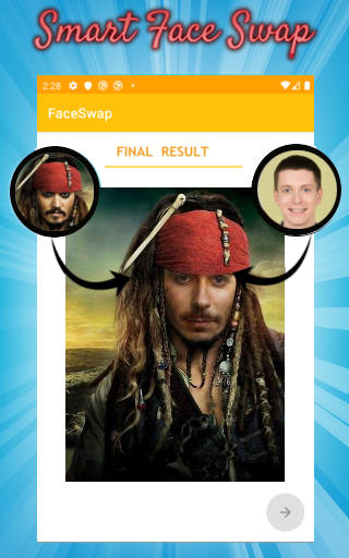Funny Face Swaps, face swapped screenshot 2