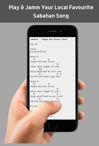 Sabah Song Guitar Chord screenshot 3