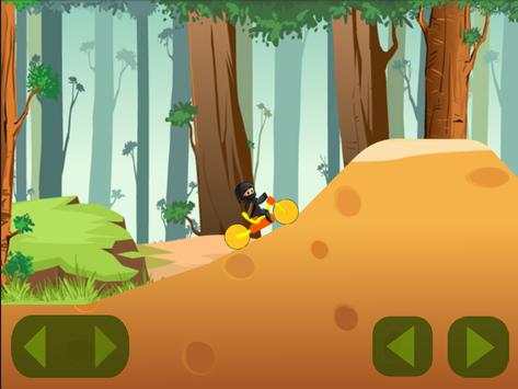 Ninja Stunts Jungle Bike Dash screenshot 4