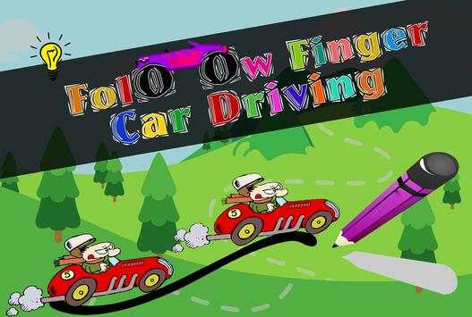 Follow finger - Car Driving screenshot 1