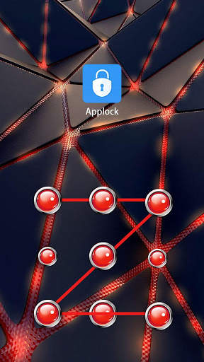 AppLock Theme Red Iron screenshot 1