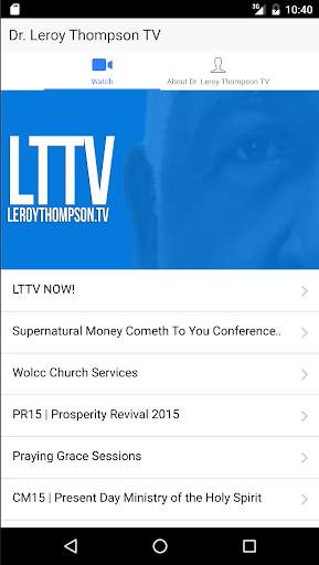 Dr. Leroy Thompson TV screenshot 1