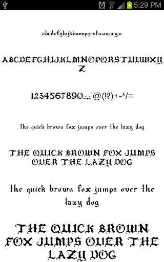 Goth Fonts Message Maker screenshot 4