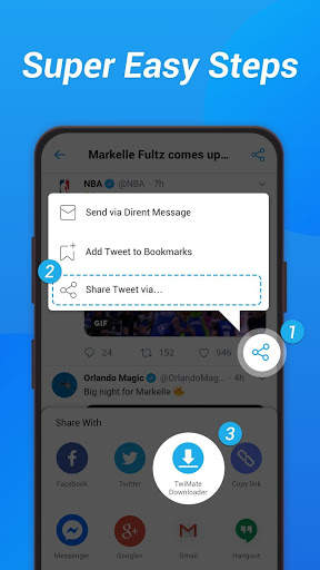 Download Twitter Videos - Save Twitter Video & GIF screenshot 1