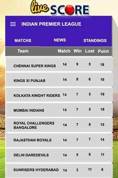Cricket Live Line : Fastest Score for IPL 2018 screenshot 7