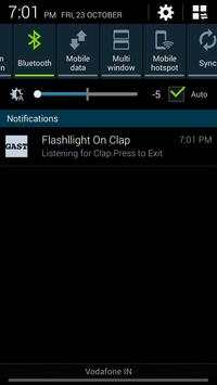 Flashlight on Clap (Sound LED) screenshot 3