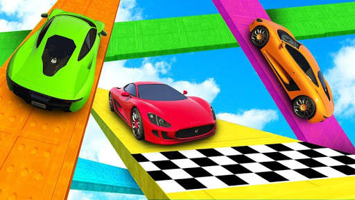 Mega Ramp Car Racing & Stunts : Impossible Track screenshot 3