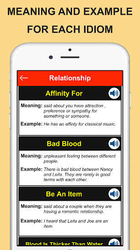 Idioms and Phrases Vocabulary screenshot 3