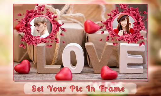 Romantic Dual Photo Frames HD screenshot 2