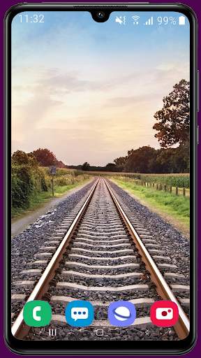 Awesome Railroad Wallpaper HD screenshot 10