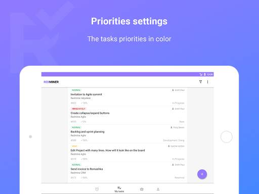Redminer: projects and tasks Redmine screenshot 6