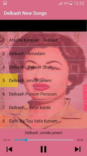 جديد اهنك دلكش بدون نت - Delkash New Music screenshot 2