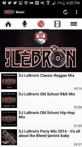 DJ LeBron screenshot 2