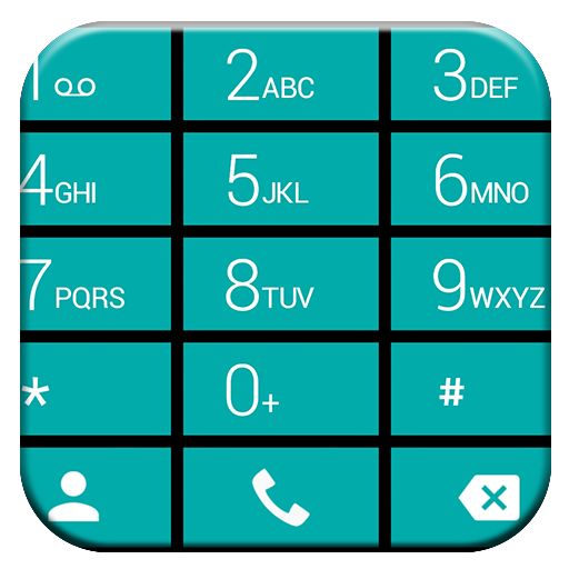 Dialer theme Cards Teal أيقونة