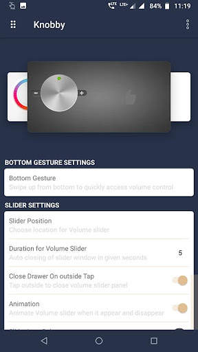 Knobby volume control - Unique volume widget app screenshot 21
