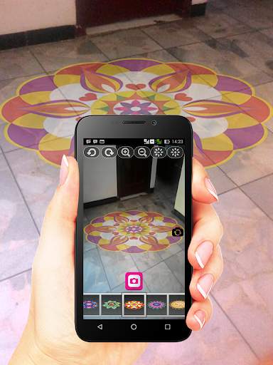 Rangoli Design Photo Camera screenshot 7