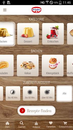 Dr. Oetker Rezeptideen screenshot 1