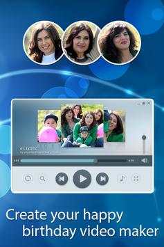 Happy Birthday Video Maker screenshot 2