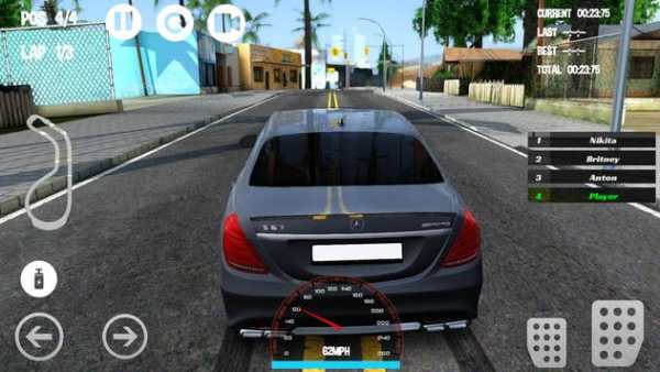Car Racing Mercedes - Benz Game screenshot 1