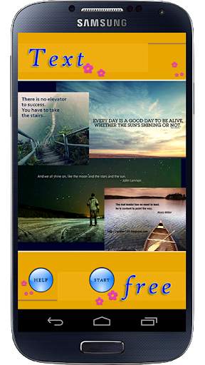 Text Free: Text on image screenshot 1