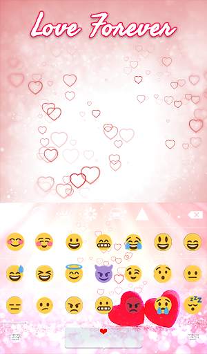 Love Forever Animated Keyboard   Live Wallpaper screenshot 4