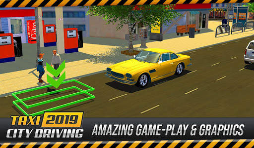 US Taxi Driver: Yellow Cab Driving Games screenshot 10