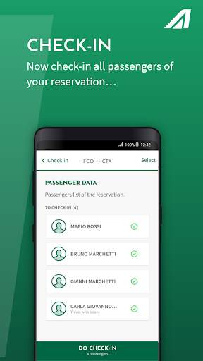 Alitalia screenshot 3