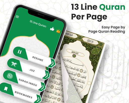 13 Line Quran Per Page screenshot 1