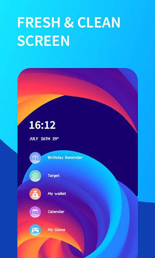 Smart Launcher - Cool Theme screenshot 1