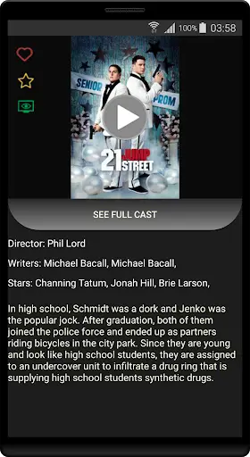 Movie App screenshot 2
