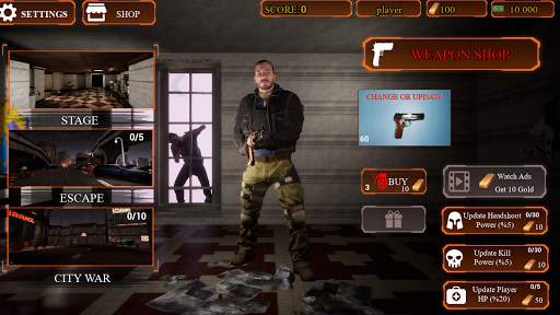 Zombie Shooter - Horror Day screenshot 4