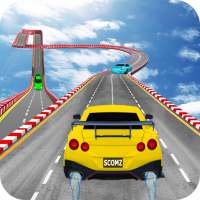 Impossible GT Mega Speed Ramp Prado Car Stunts