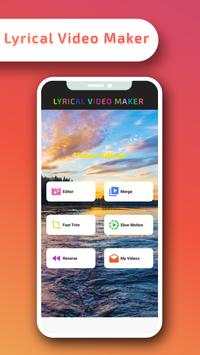 Lyrical video Maker - Advance video maker screenshot 1