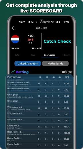 CricRoyal-Cricket Live Score screenshot 3