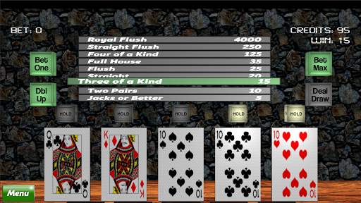 3D Video Poker screenshot 3