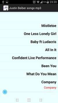 Justin Beiber songs mp3 screenshot 3