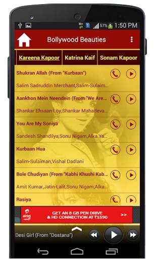 Bollywood Divas Songs screenshot 4