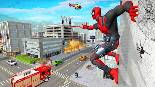 Flying Spider Hero: Rope Hero screenshot 3