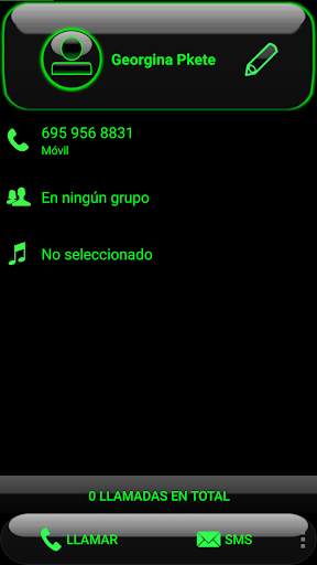 THEME GLOW GREEN EXDIALER screenshot 4