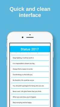 Status in English 2017 Latest screenshot 2