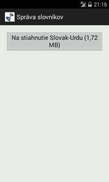 Slovak-Urdu Dictionary screenshot 6