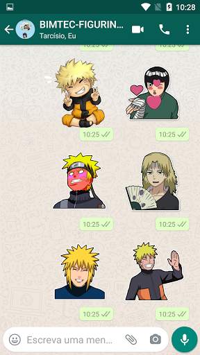Animated Stickers of Naruto - Konoha WAStickers screenshot 1
