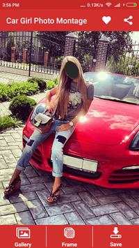 Car Girl Photo Montage screenshot 1