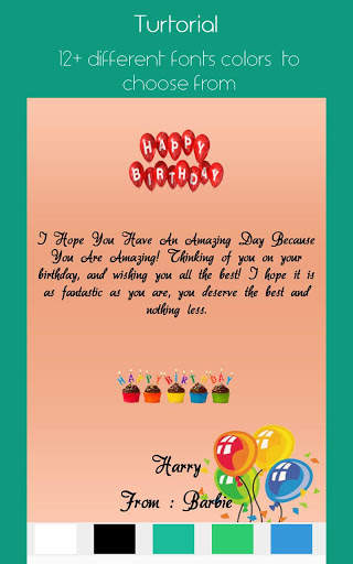 Birthday Card Maker screenshot 8