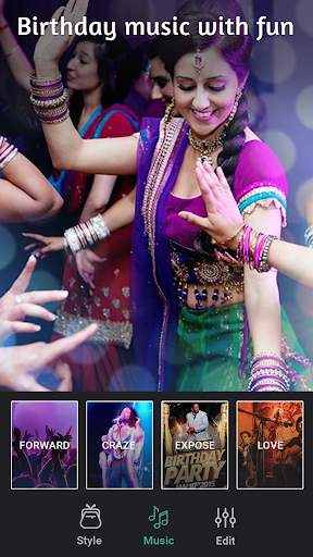 Anniversary video maker with song : video editor screenshot 4
