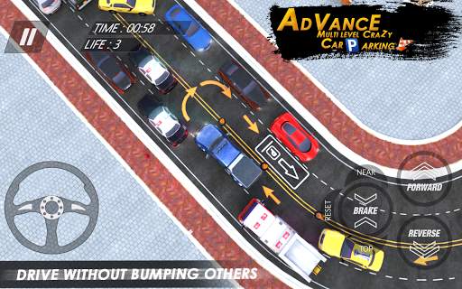 Advance Multi Level Crazy Car Parking & Driving screenshot 5